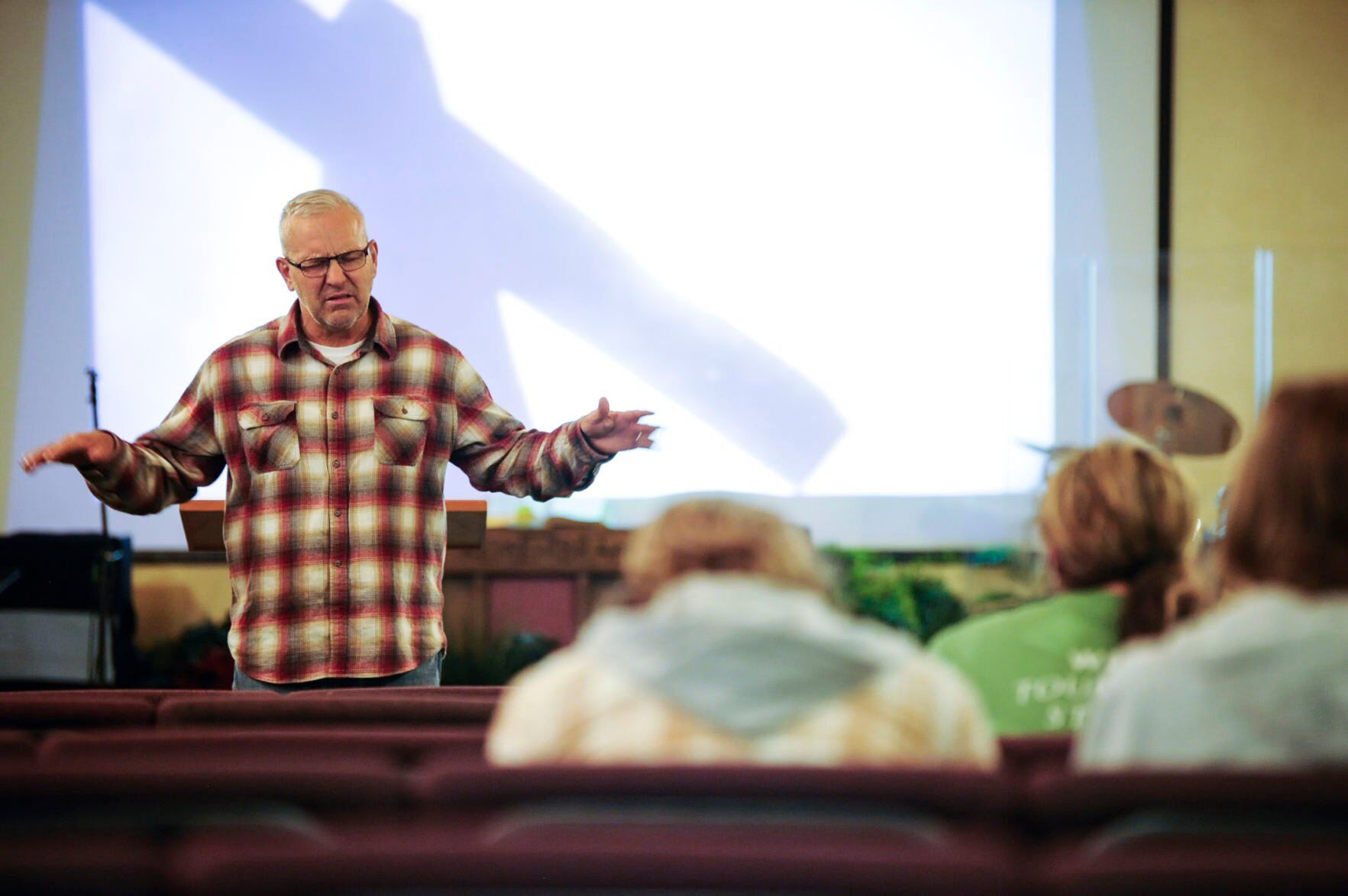 Daniel Thompson, pastor of the Helena Nazarene Church,